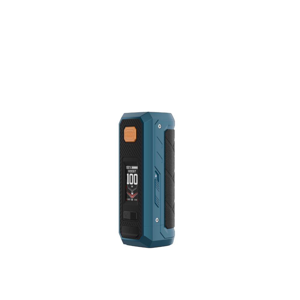 VAPORESSO Storm blue ARMOUR ULTRA Mod device with compact rectangular design and matte finish