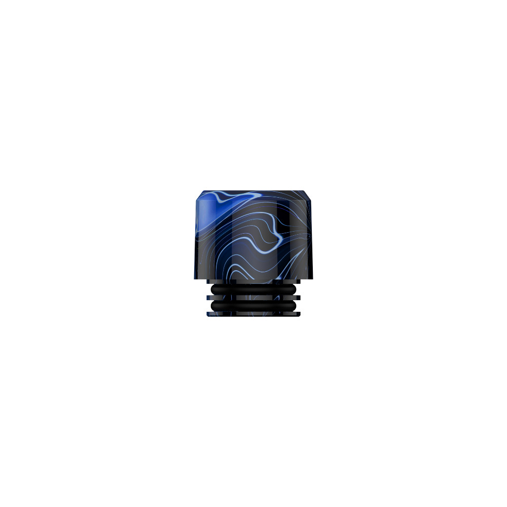 VAPORESSO VAPORESSO iTank 2 Resin Drip Tip - Blue Swirl Pattern