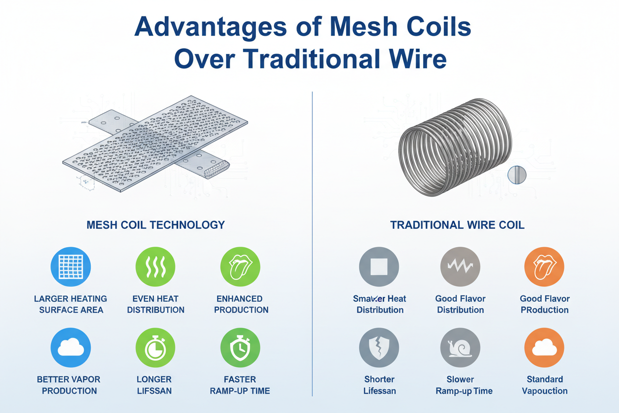 The Advantages of Mesh Coils Over Traditional Wire