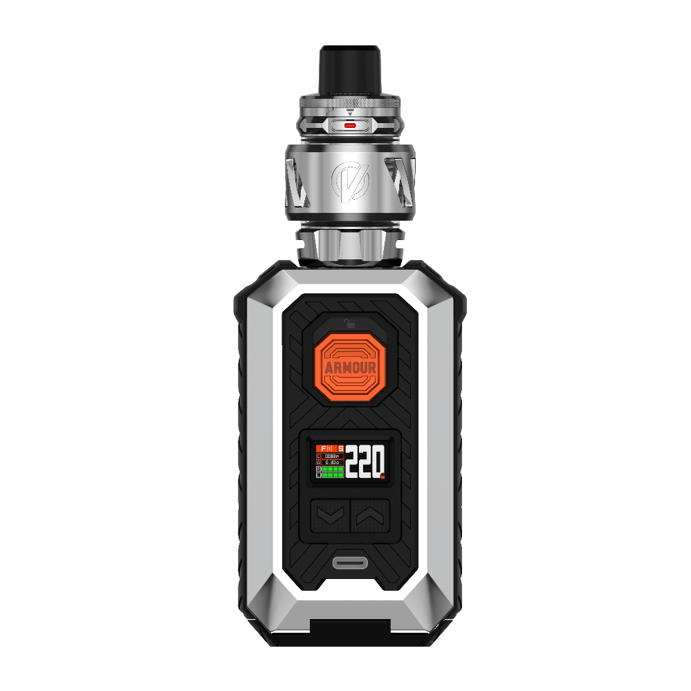ARMOUR Max | Durable Dual Battery DTL Vape Kit ARMOUR Max | Durable Dual Battery DTL Vape Kit