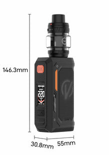ARMOR OCTA Dual 18650 220W IP68/IP69K sæt