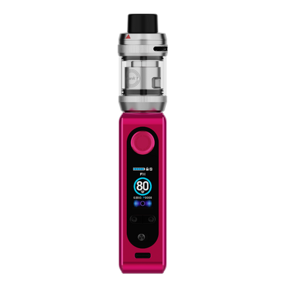 Pink VAPORESSO GEN SE iTank T e-cigarette, digital display, top airflow, 80W output.