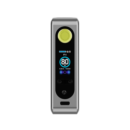 Silver VAPORESSO GEN SE Mod with 80W output display, a modern vaping device