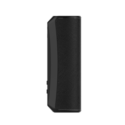 VAPORESSO GTX ONE PRO Mod in Black - Compact vape device with textured grip and black accents.