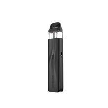 VAPORESSO XROS 5 Mini in black. Minimalist design MTL vape with adjustable airflow.