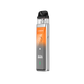 Vaporesso XROS Pro vape device in silver, orange, and gray, digital display showing 30W, RDL vaping experience