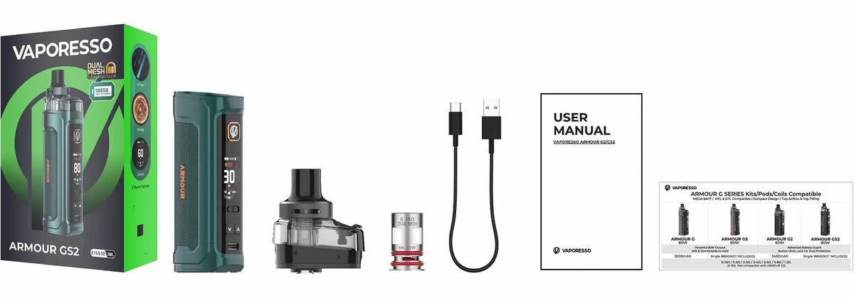 ARMOUR GS | High-Power Pod Mod Vape