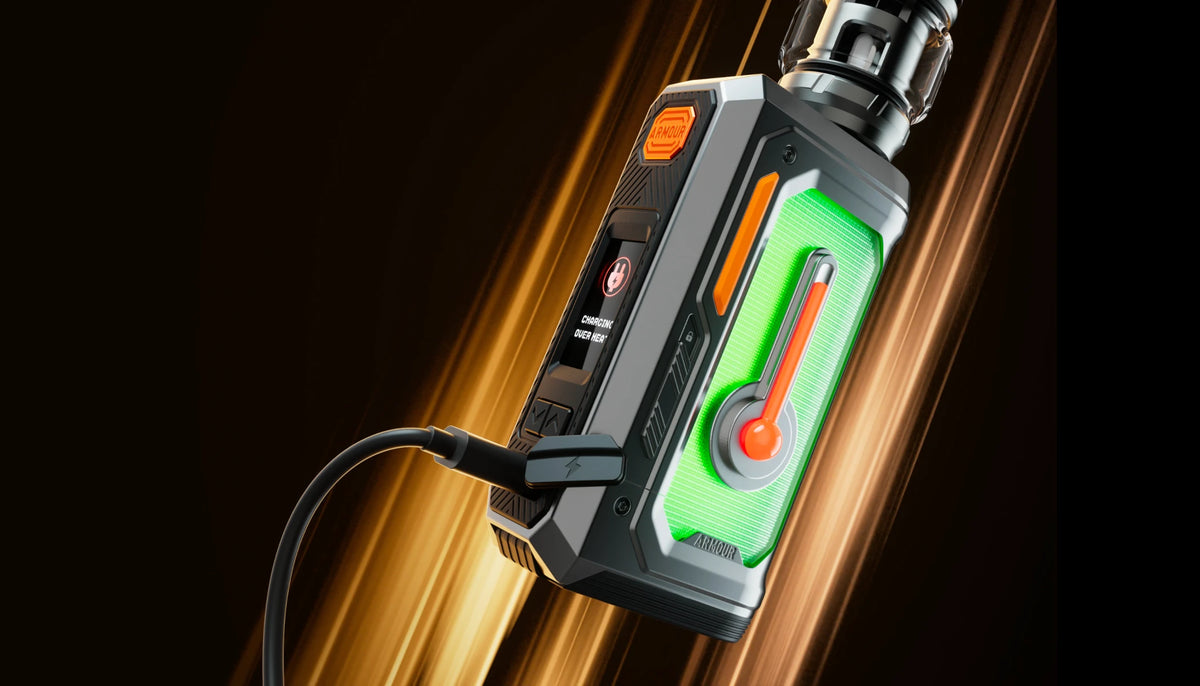 ARMOUR OCTA USB charging overheat protection stops above 75°C