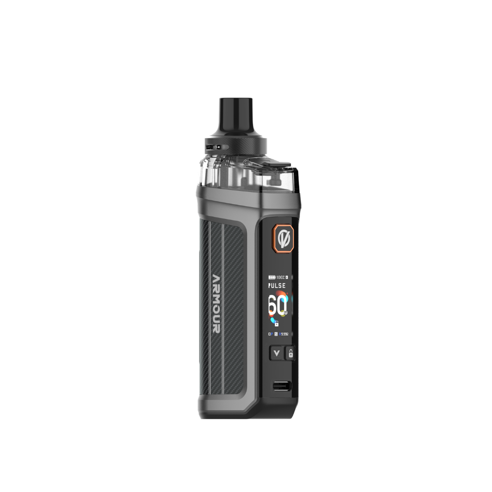 VAPORESSO VAPORESSO ARMOUR G2 compact pod mod in Carbon Fiber Gray