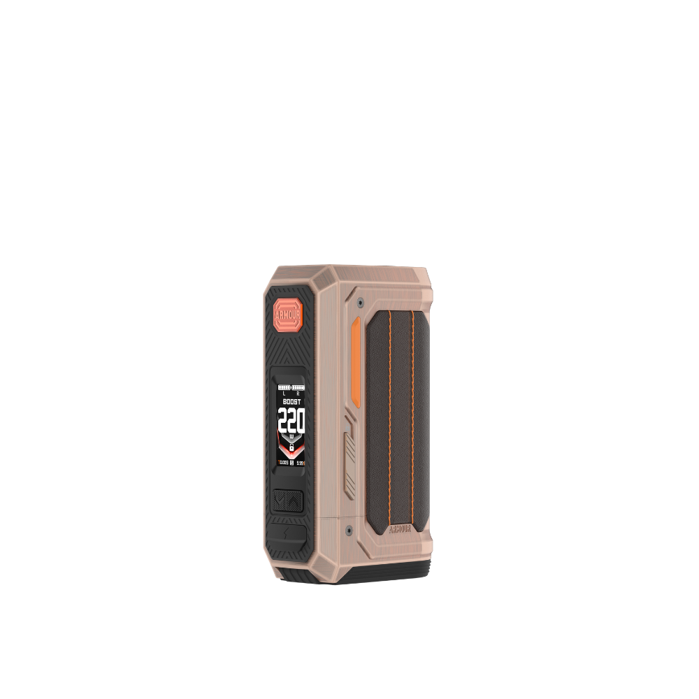 VAPORESSO ARMOUR OCTA Mod 220W dual-18650 DTL box in Rust Bronze