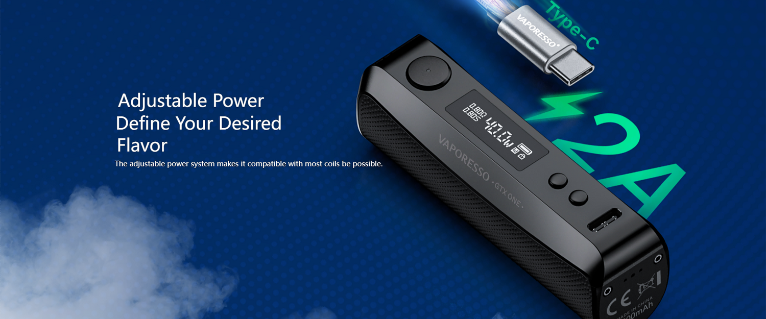 GTX One Mod | Compact Vaping Mod with Adjustable Power