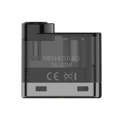VAPORESSO Degree Pod with 0.6惟 Mesh Coil for vaping, optimized for flavor and cloud production, with a 16-22W optimal range.