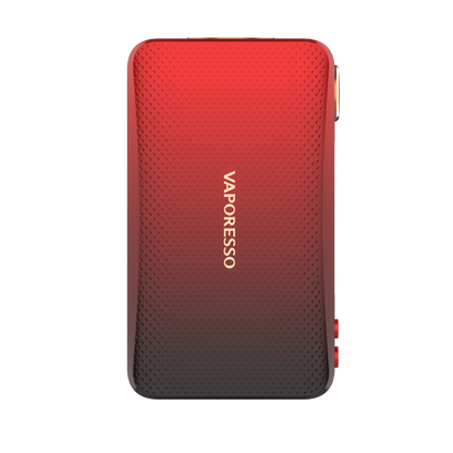 VAPORESSO GEN Nano Mod in Red, textured surface with logo, vape device