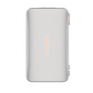 VAPORESSO GEN Nano Mod in white, modern design with dotted surface and orange logo