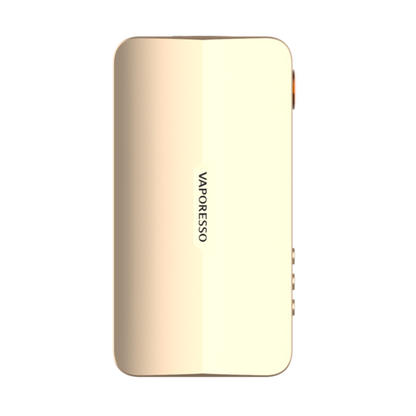 VAPORESSO GEN X Mod in Matte Gold, aircraft-grade aluminum vape mod