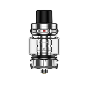 Vaporesso iTank 2 vape tank, stainless steel and glass. iTank logo, for superior vaping.