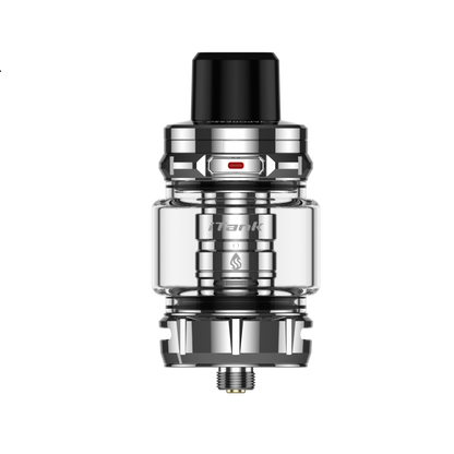 Vaporesso iTank 2 vape tank, stainless steel and glass. iTank logo, for superior vaping.