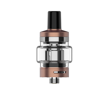 Vaporesso iTank X (3.5ml) vape tank - Copper and stainless steel finish, clear glass, top fill